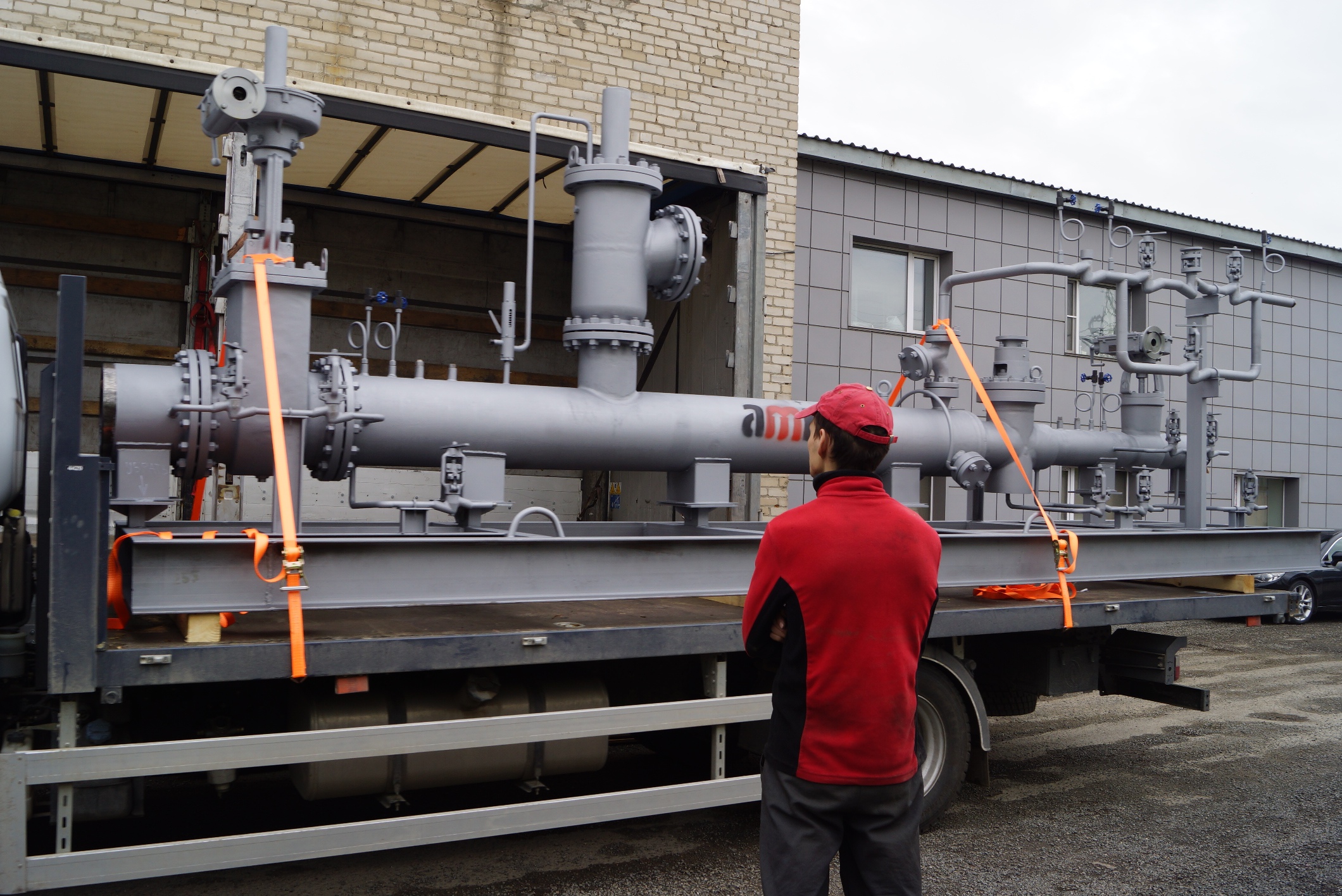 PRDS with a capacity of 65 tons per hour