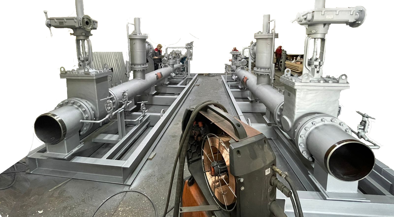 Produced two PRDS pressure-reducing stations Produced two PRDS pressure-reducing stations