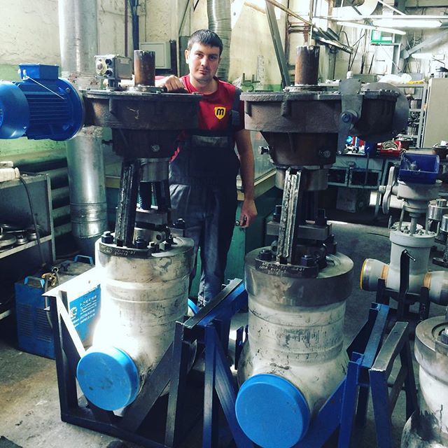 Ruslan and gate valves| photo